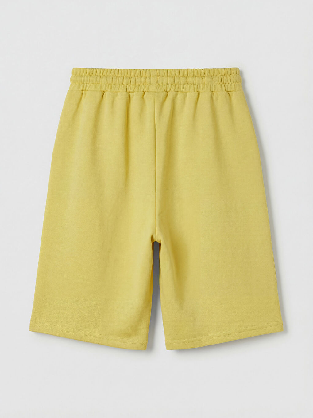 Sarı Los Angeles Baskılı Erkek Çocuk Şort-1