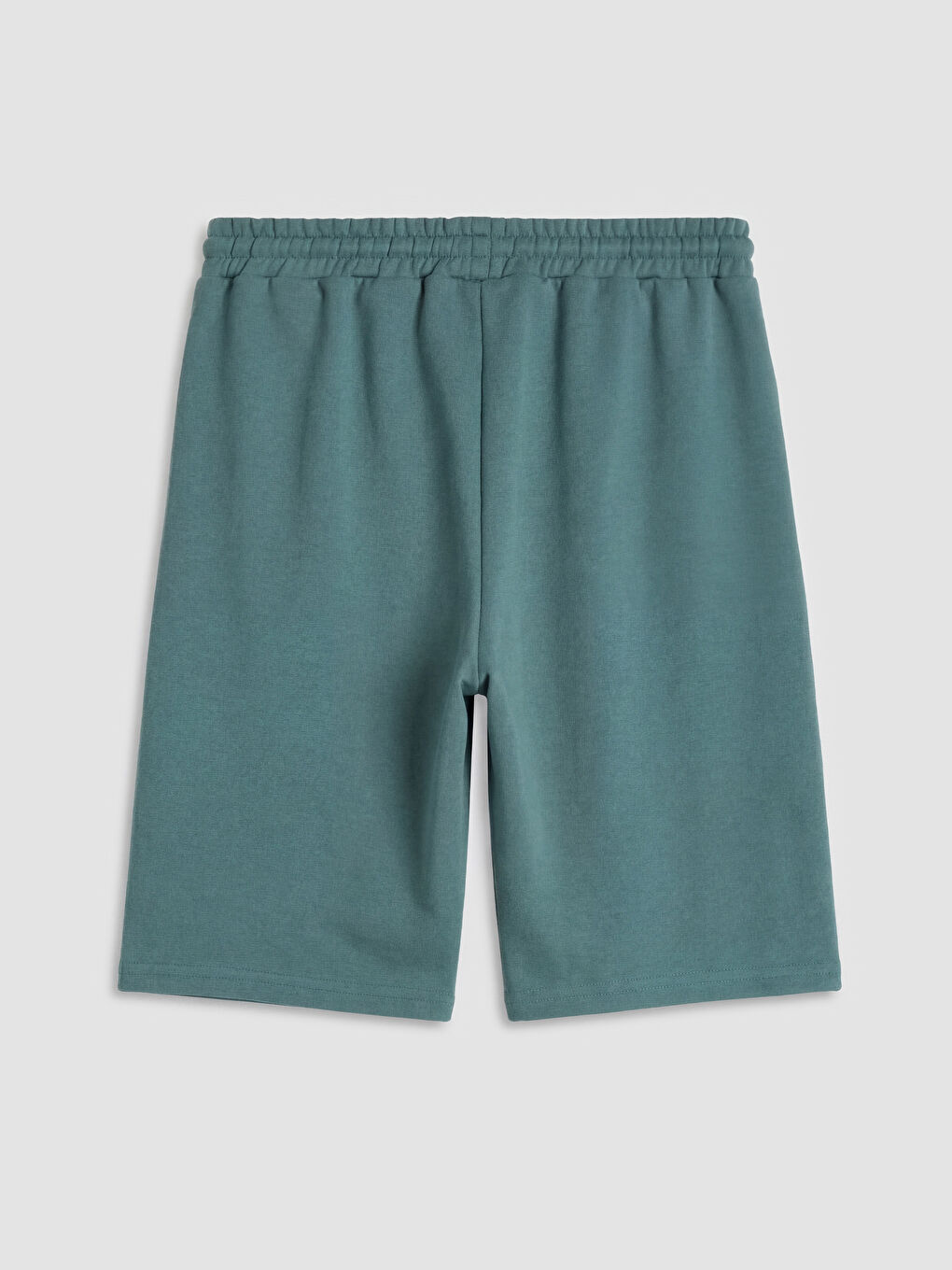 Yeşil Baskılı Soft Touch Erkek Çocuk Şort-1