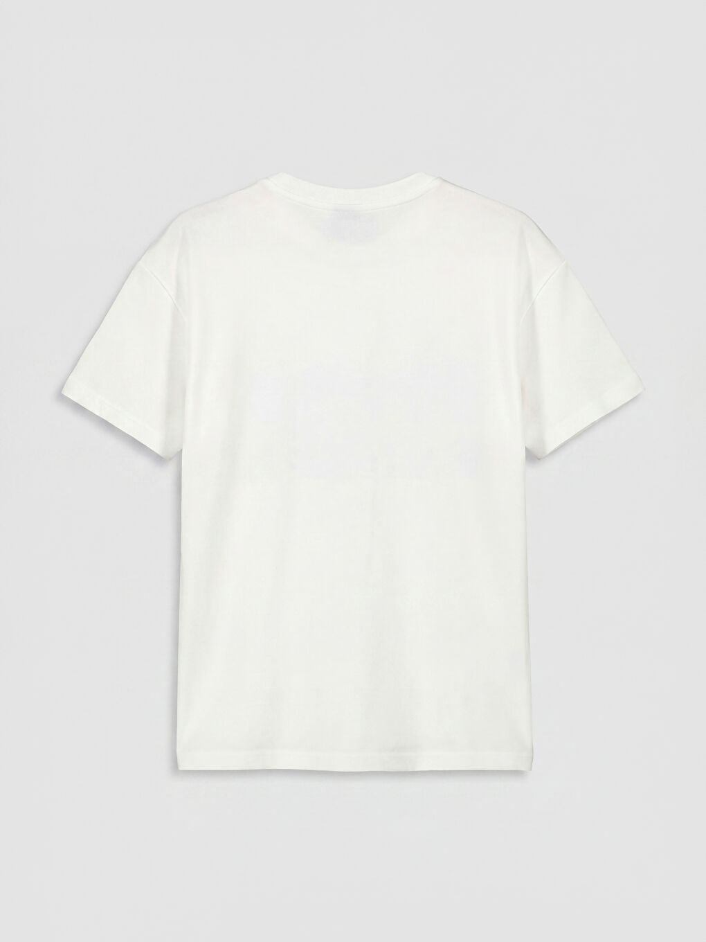 Beyaz K-pop Demon Hunters Baskılı Kız Çocuk Tişört-1