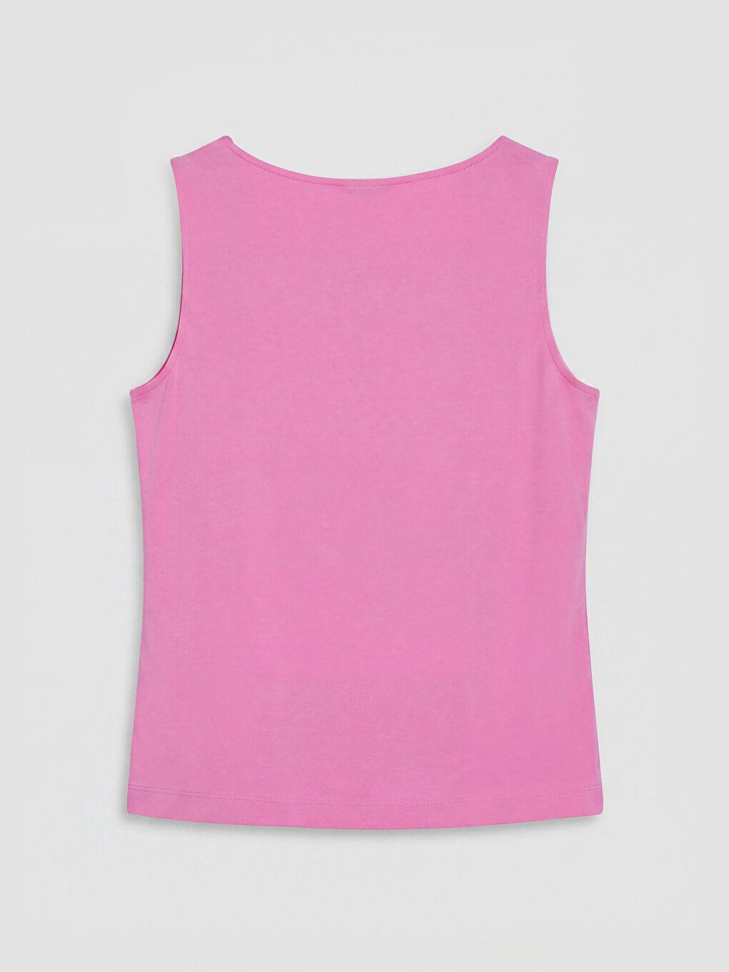 Pembe Kayık Yaka Kadın Atlet-1