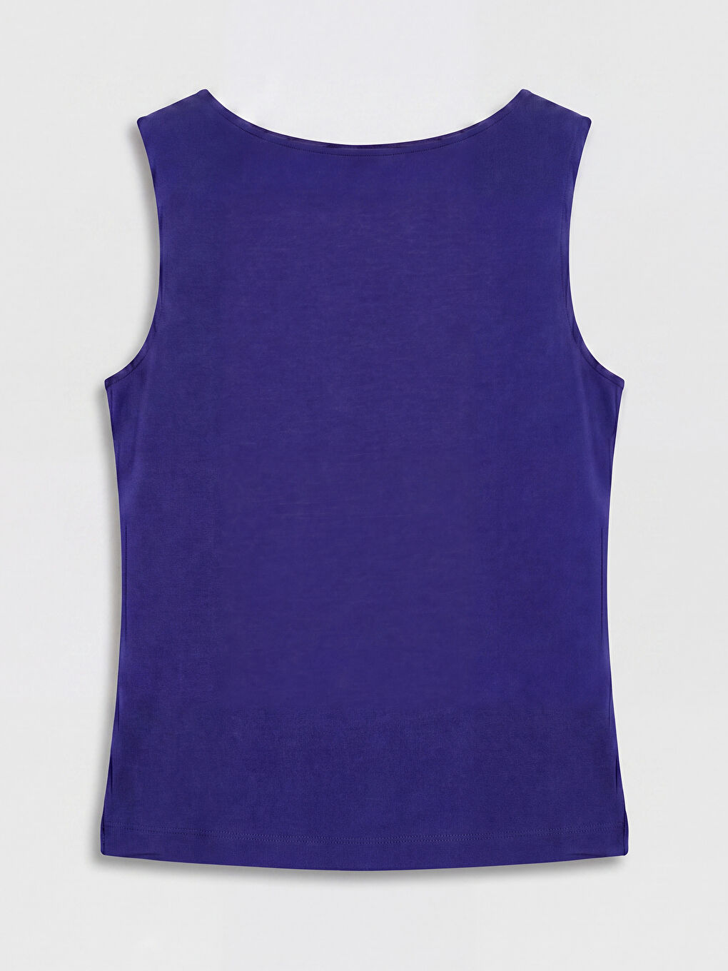 Mavi Kayık Yaka Kadın Atlet-1