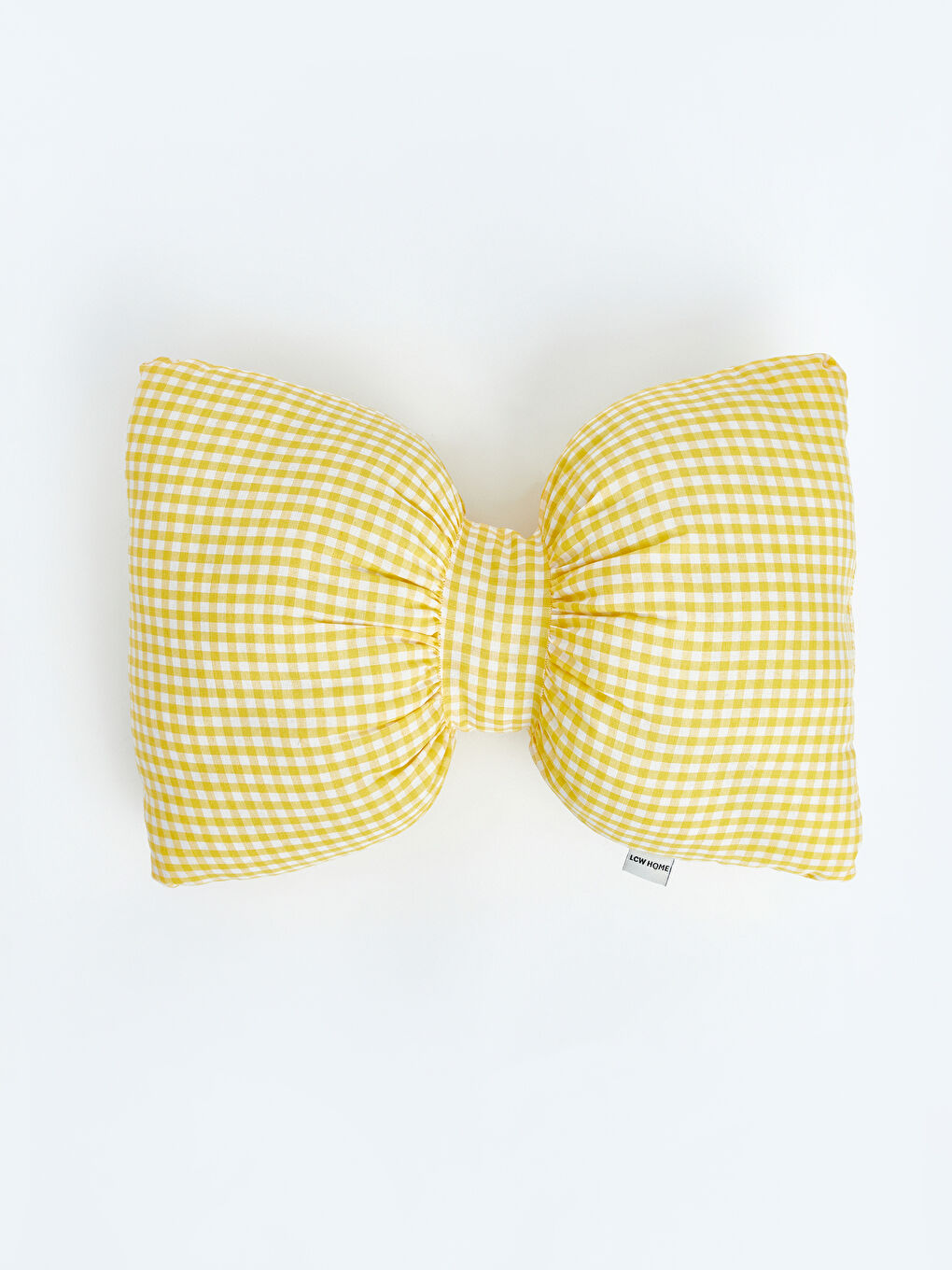 Sarı Fiyonk Figürlü Dolgulu Kırlent-2