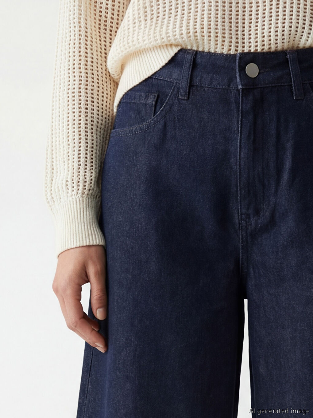 Bermuda Fit Women's Jean Shorts-2