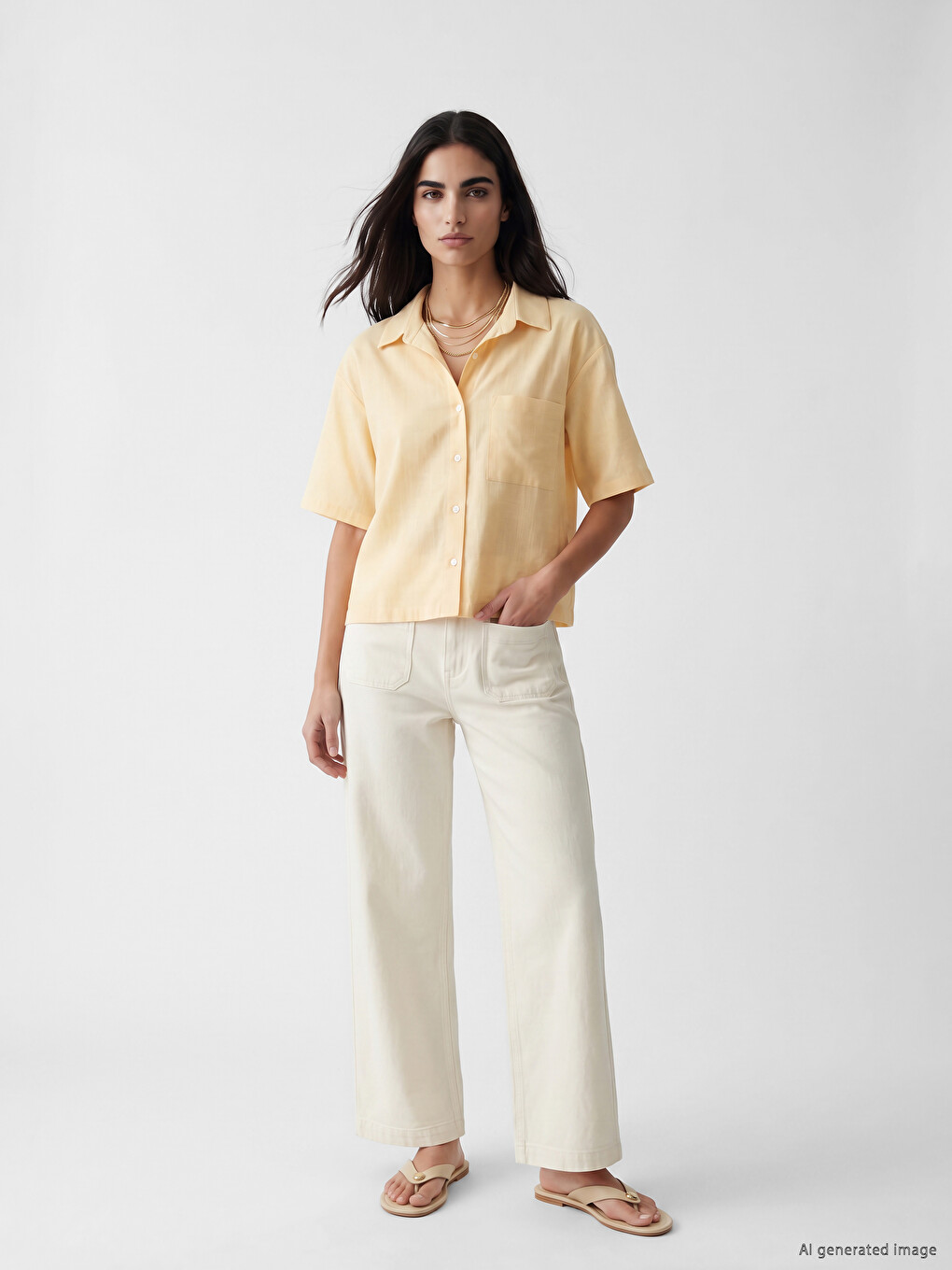 Gabardine Women's Shirt-1