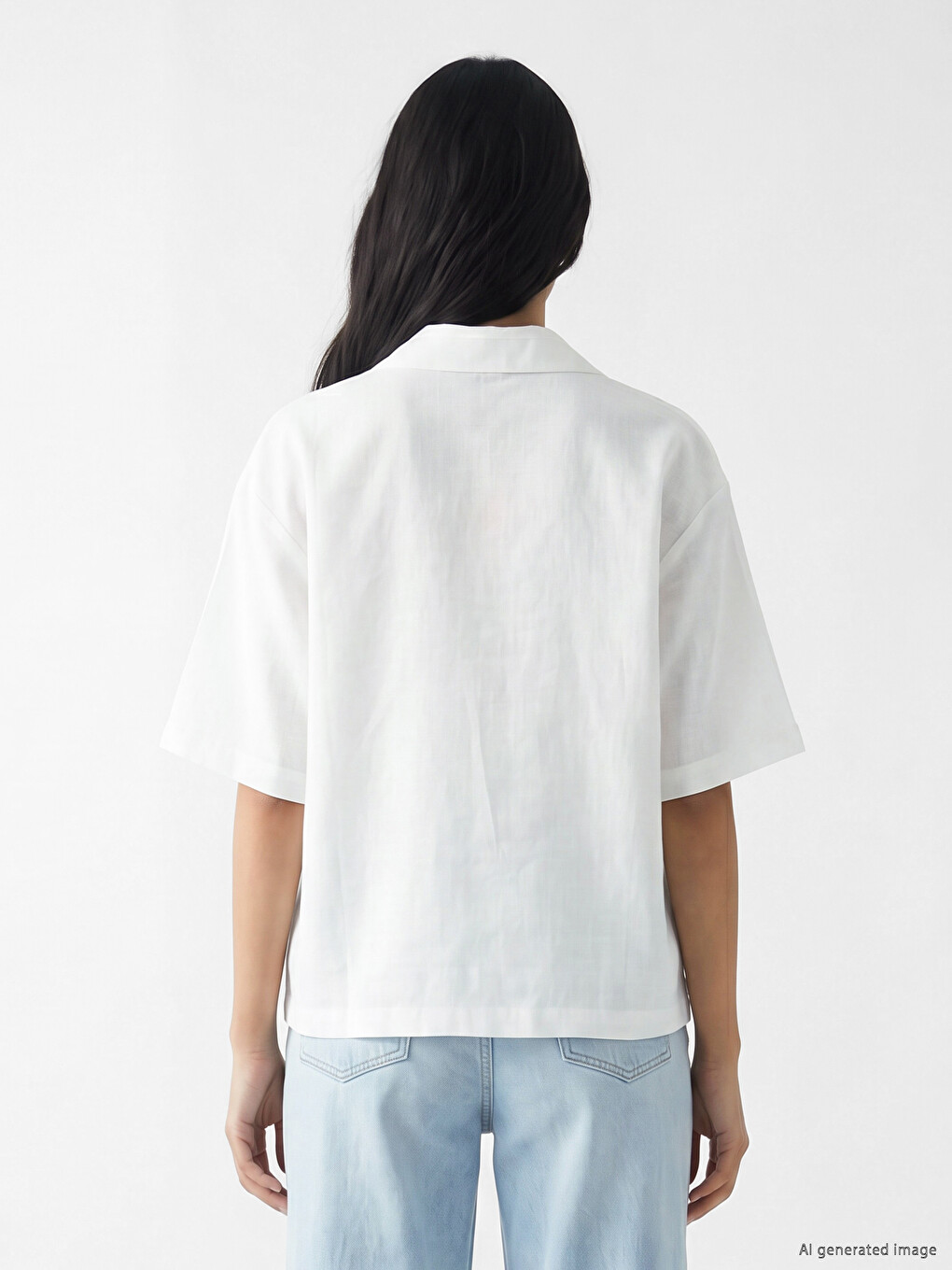 Woman White Shirt-3