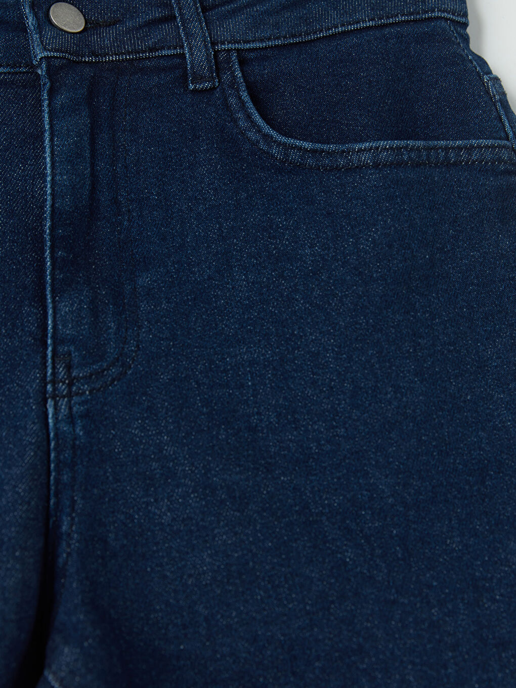 High Waisted Women's Denim Shorts-6