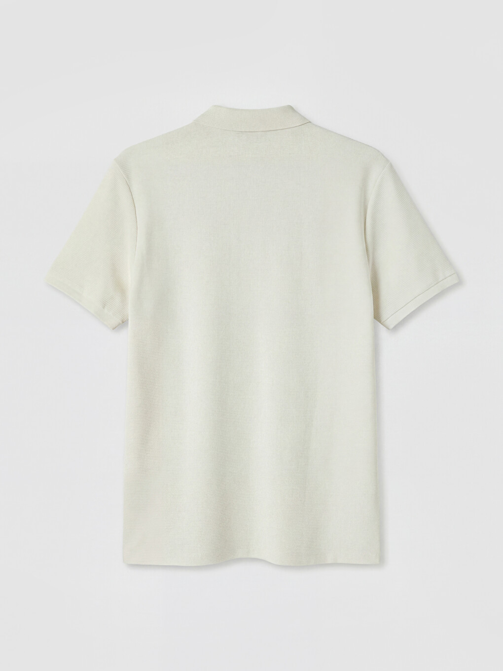 Gri Polo Yaka Erkek Tişört-1