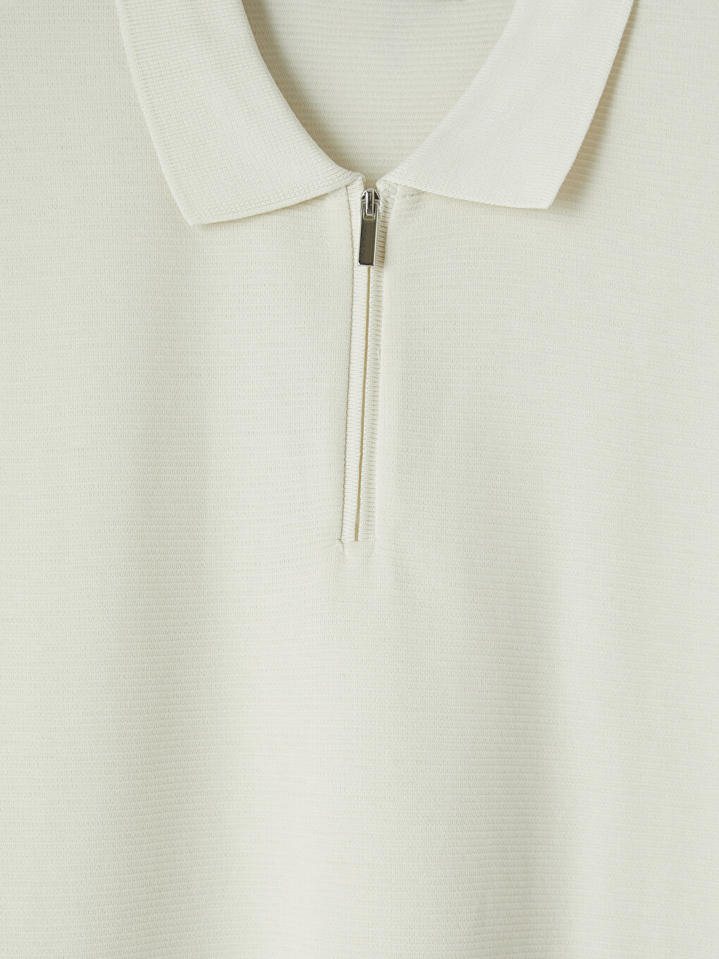 Gri Polo Yaka Erkek Tişört-2