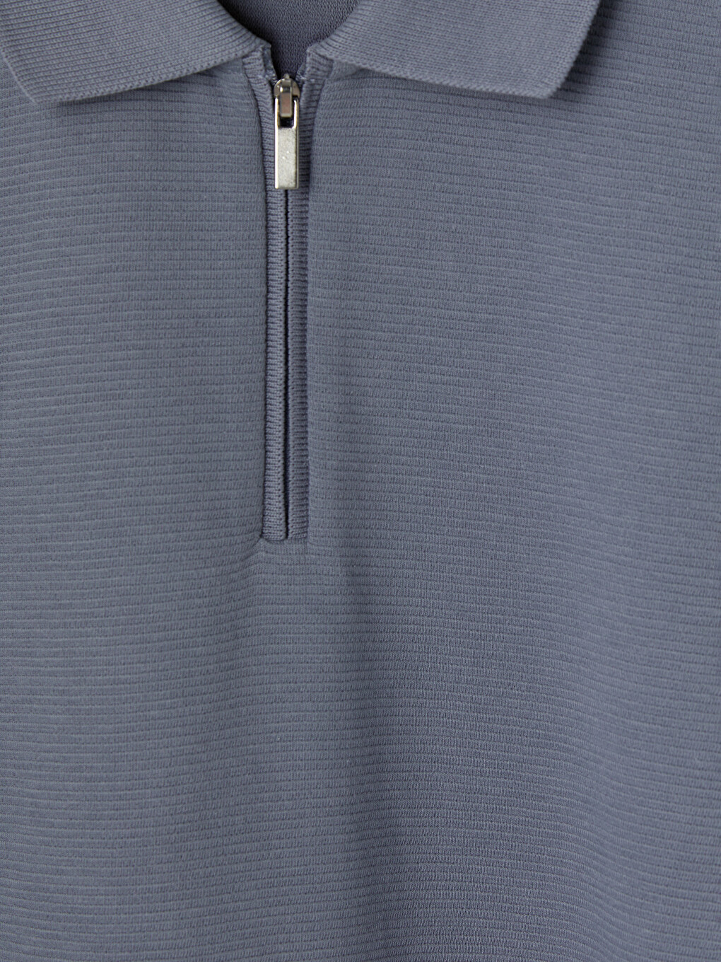 İndigo Polo Yaka Erkek Tişört-1