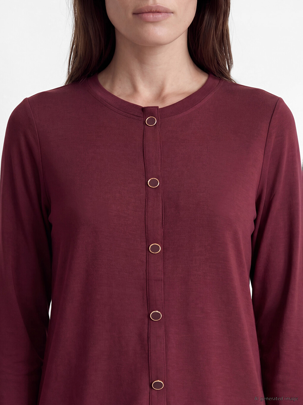 Bluza sa okruglim izrezom-2