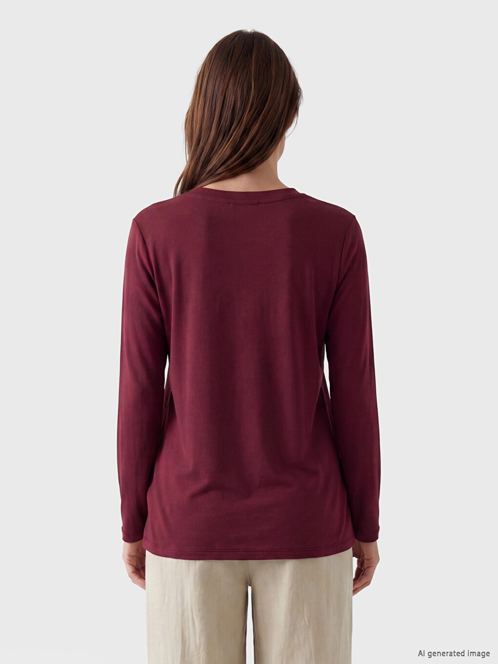Bluza sa okruglim izrezom-3