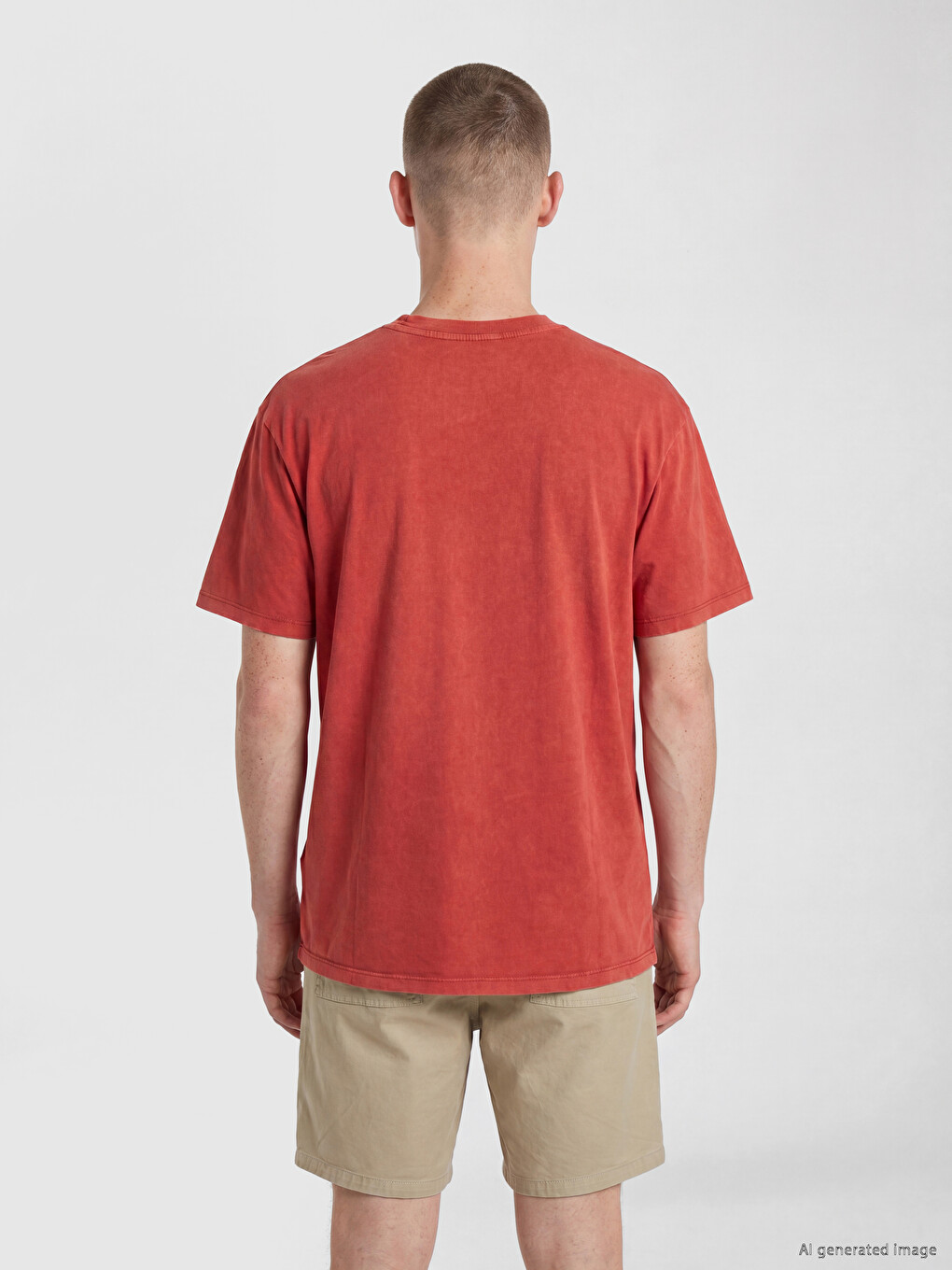 Crew Neck Manhattan Printed Men's T-Shirt-3