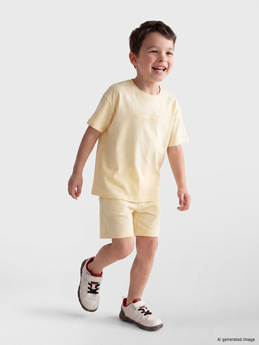 Printed Boys' Shorts Set-1