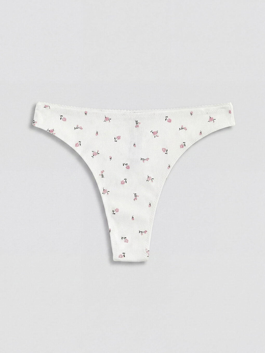 Patterned Thong Knickers 2 Pack-1