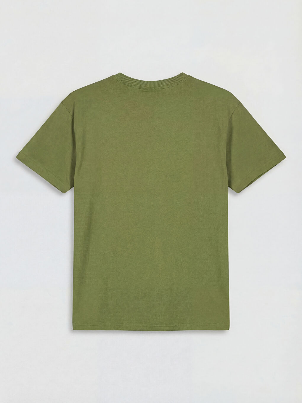 Yeşil Bisiklet Yaka Yazı Baskılı Erkek Çocuk Tişört-1