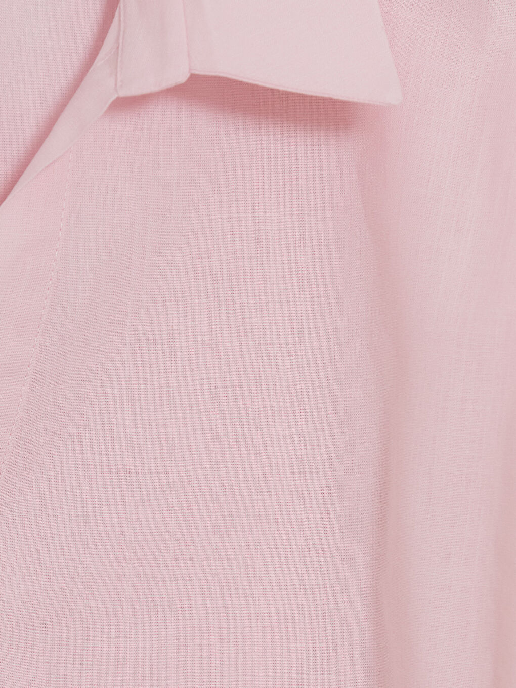 Pembe Truvakar Kollu Kadın Gömlek-2