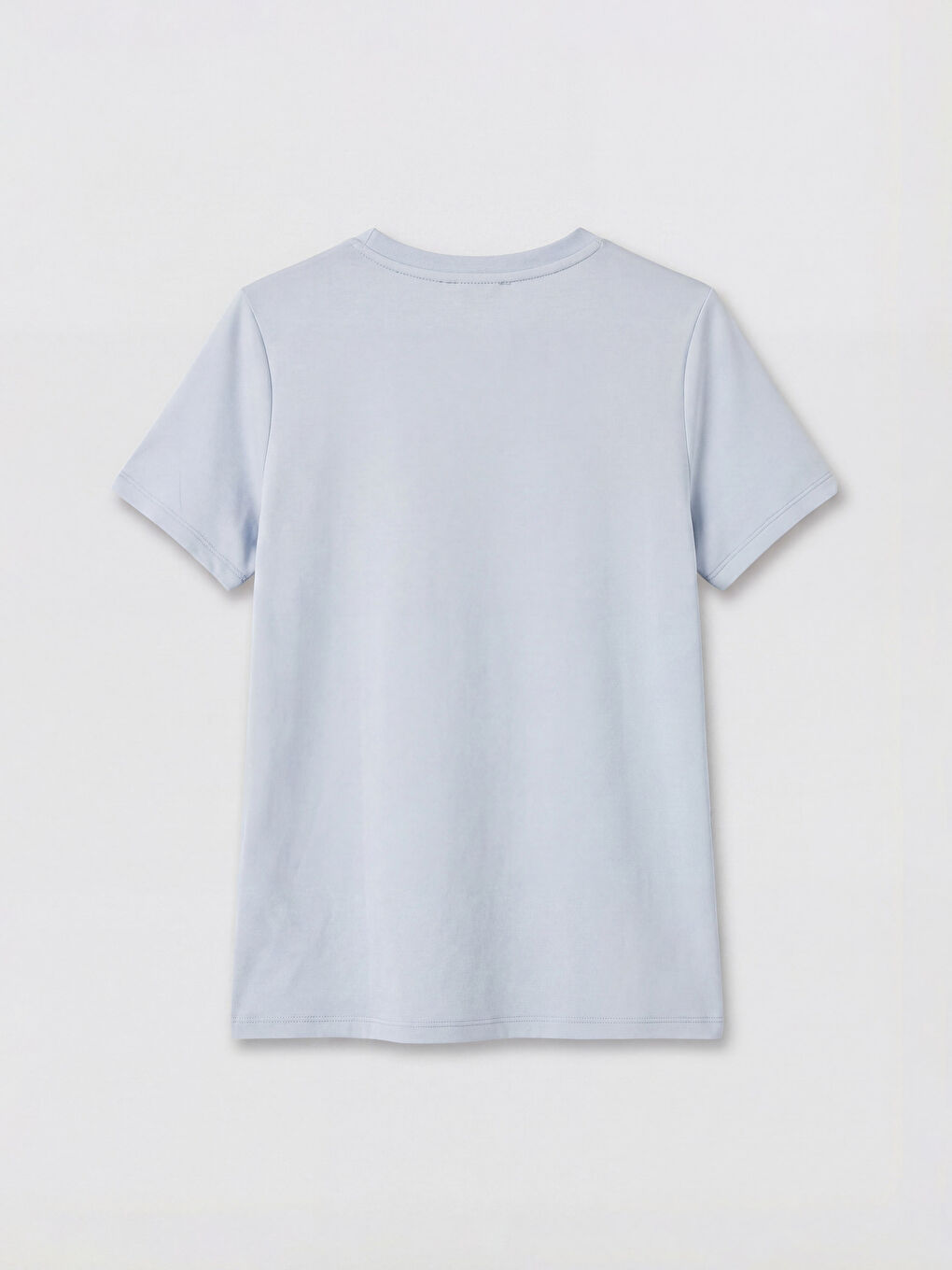 Mavi Bisiklet Yaka Kadın Tişört-1