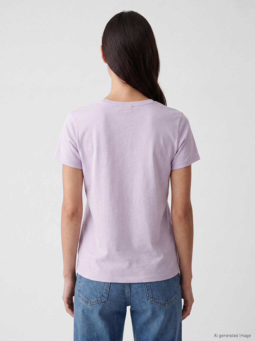 Flower Printed Women's T-Shirt-3