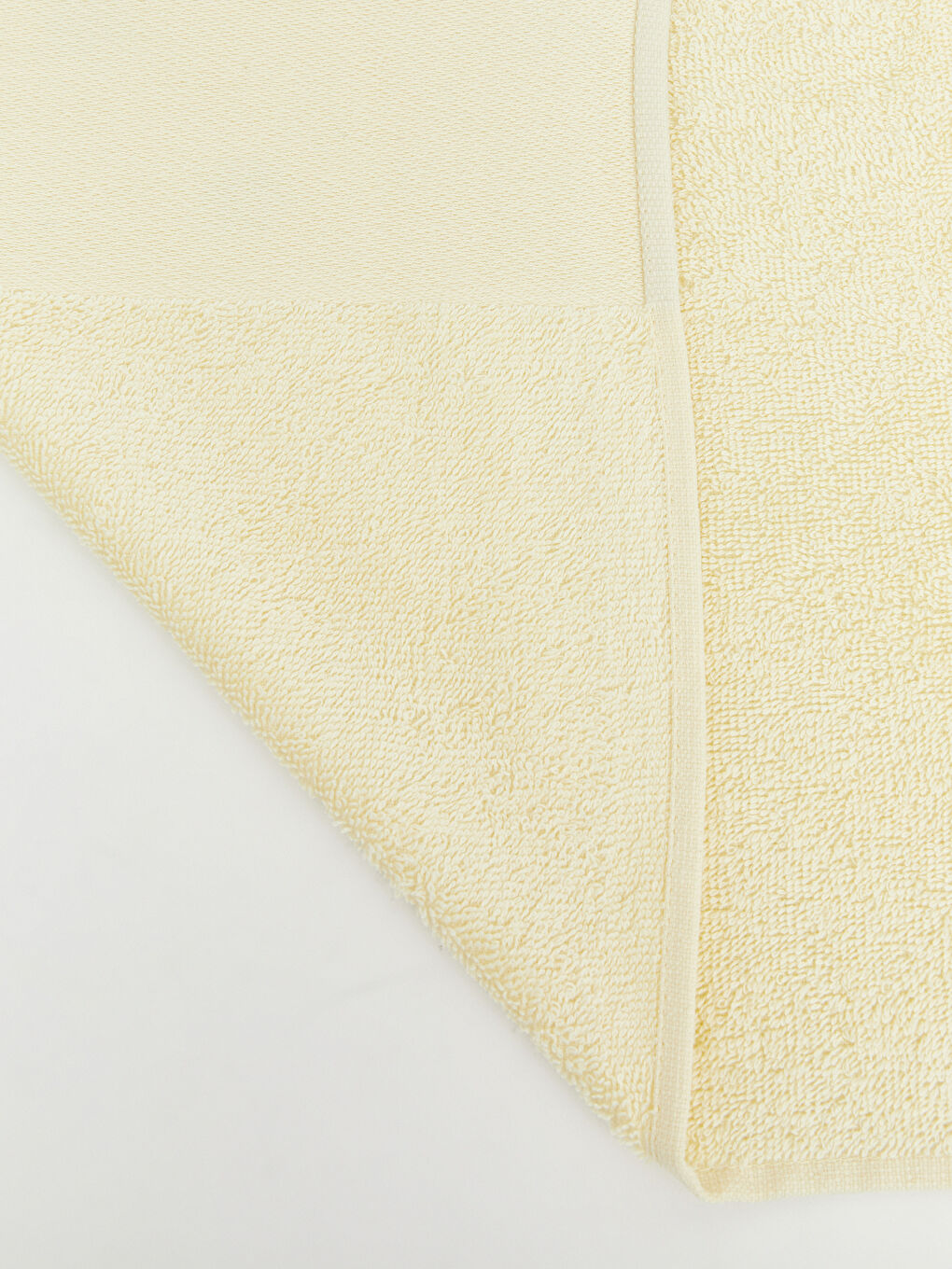 Sarı Çiçek Desenli Pamuklu Yüz Havlusu 50x80 cm-4