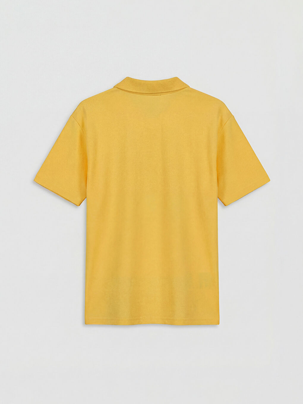 Turuncu Polo Yaka Erkek Çocuk Tişört-1