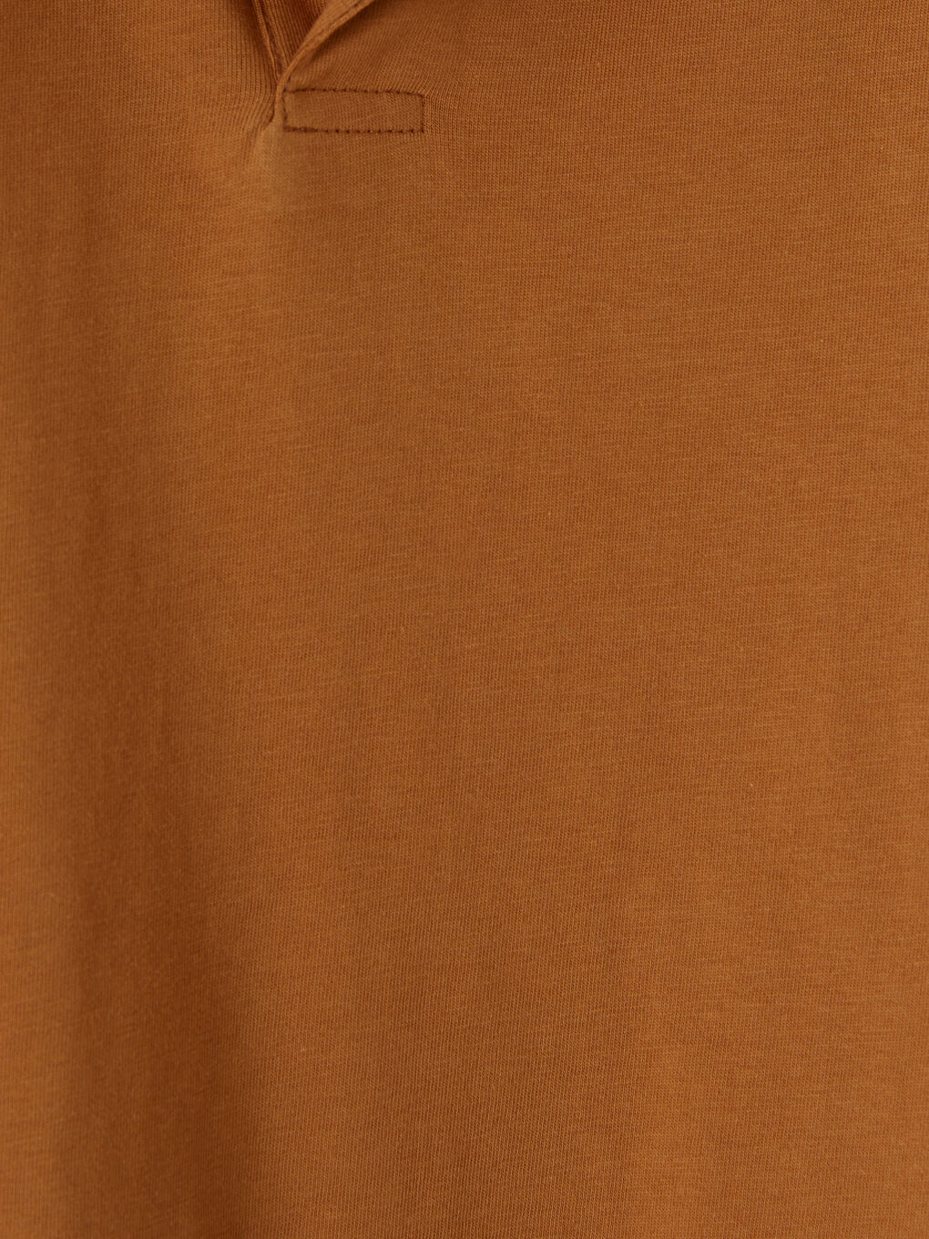 Kahverengi Polo Yaka Erkek Çocuk Tişört-2