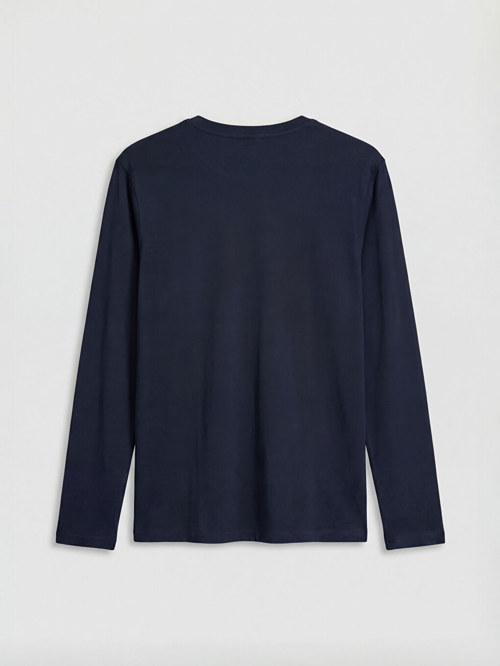 Lacivert Standart Kalıp Baskılı Erkek Pijama Takım-3