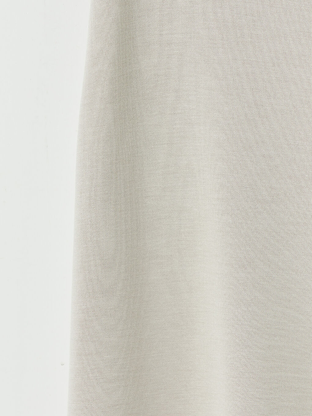 Gri Beli Lastikli Soft Touch Kadın Eşofman Altı-2