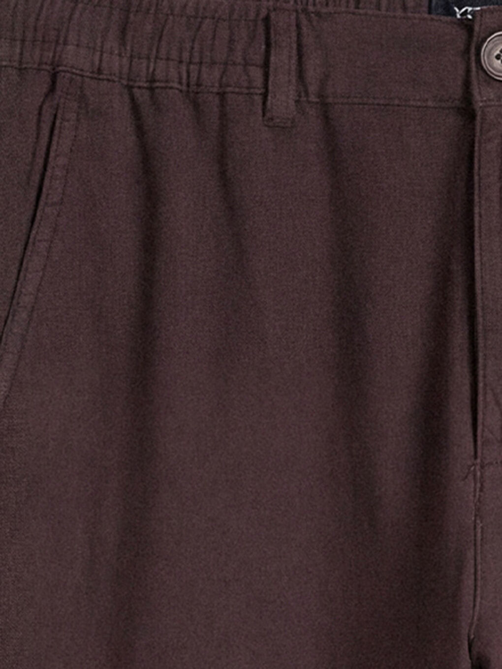 Kahverengi Standart Kalıp Erkek Pantolon-2