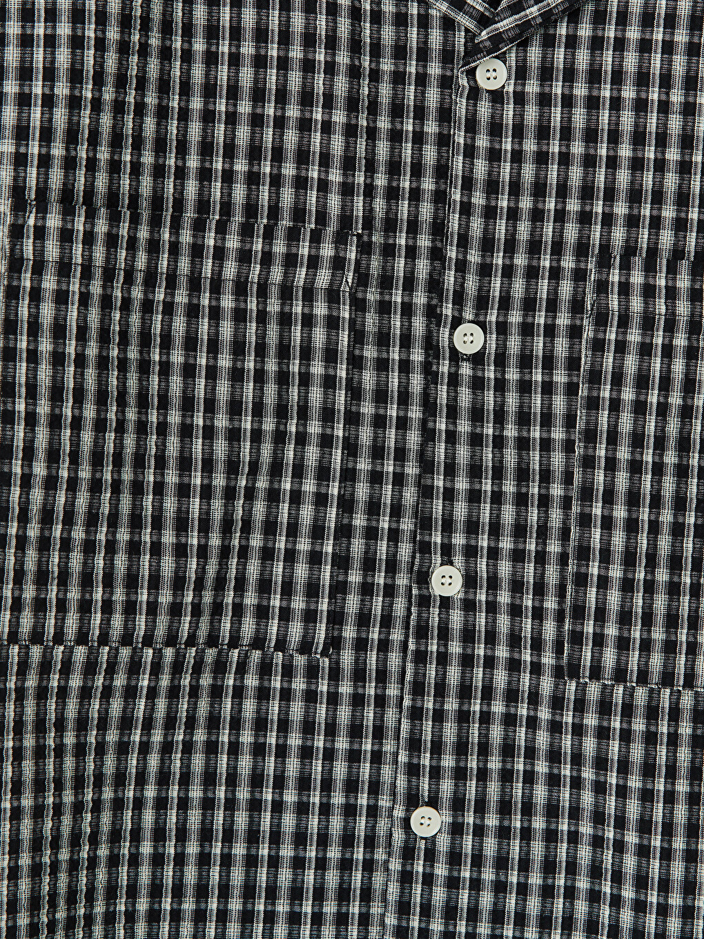 Relax Fit Gingham Patterned Men's Shirt-6