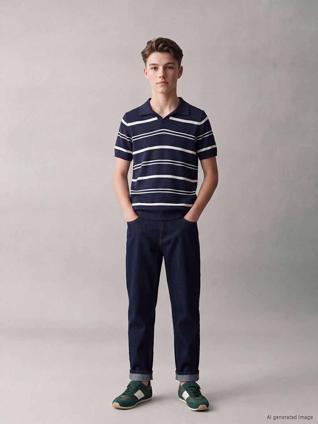 Polo Striped Boys' Knitwear Sweater-1