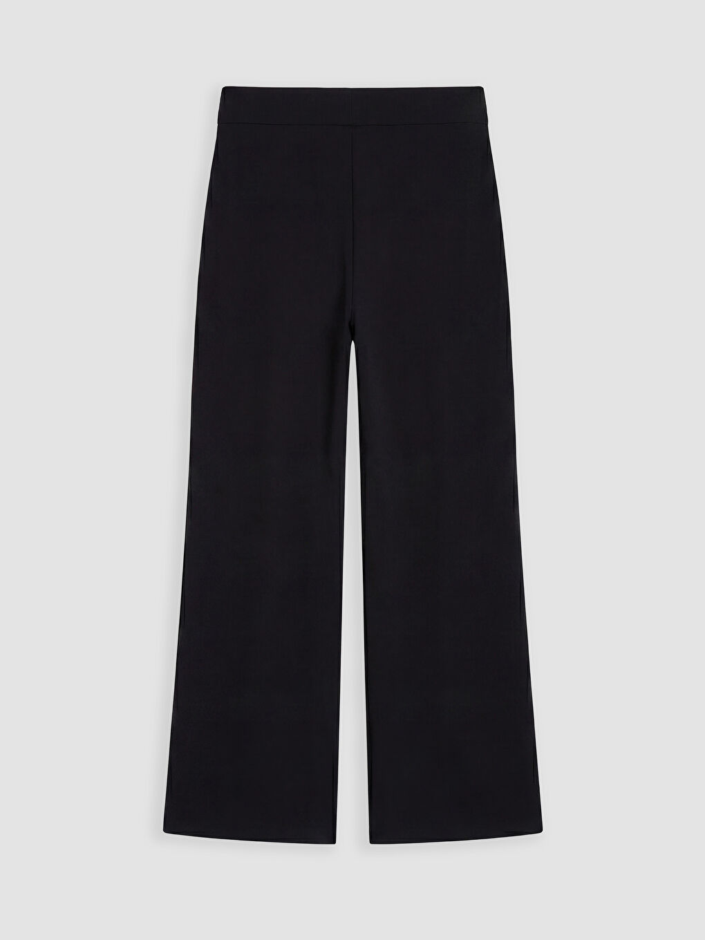 Siyah Taşlı Soft Touch Kadın Eşofman Altı-1