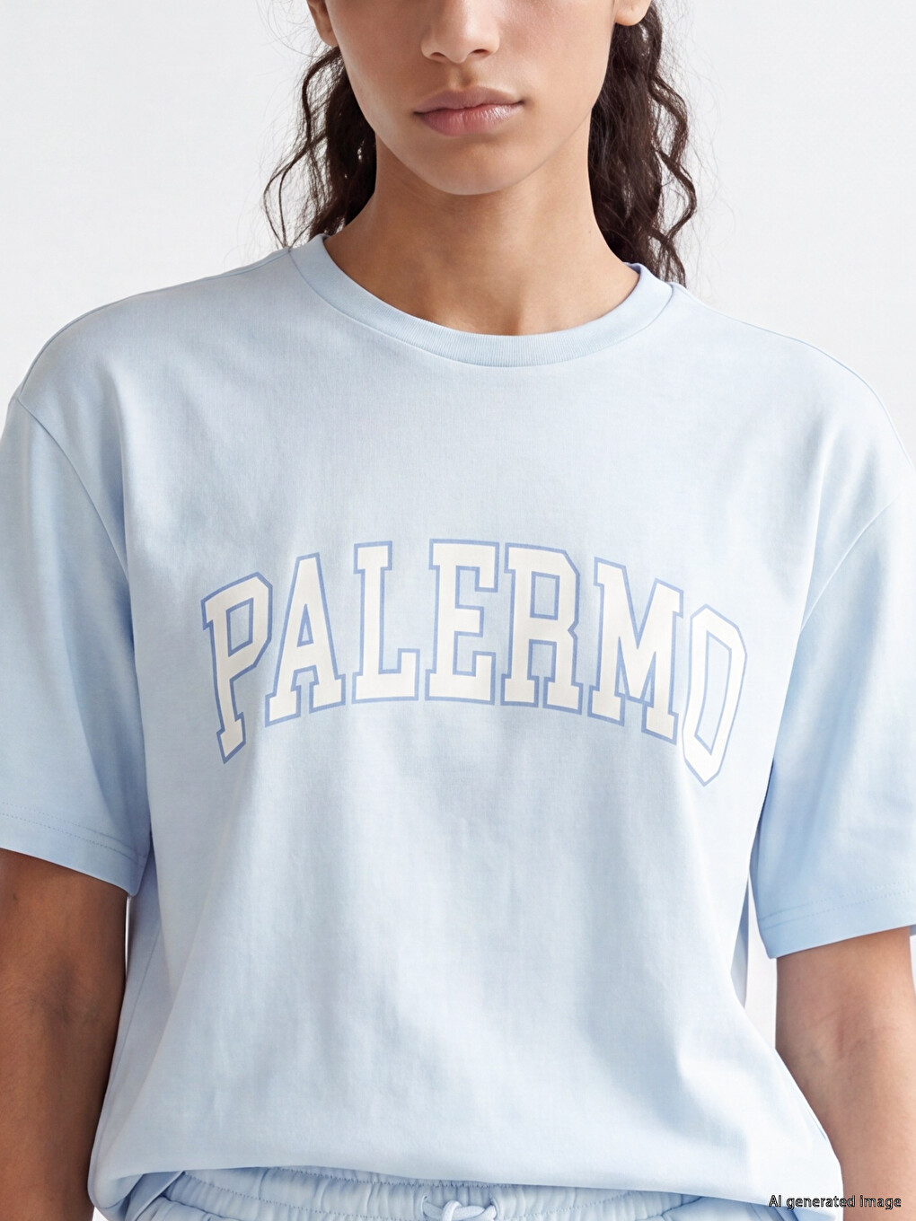 T-shirt e stampuar Soft Touch për gra-2