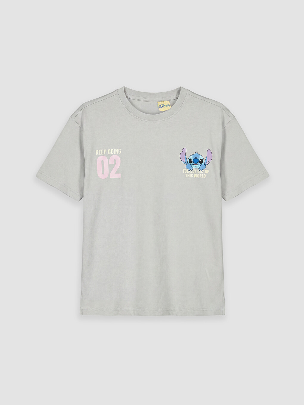 Stitch Printed Girls' Set-1