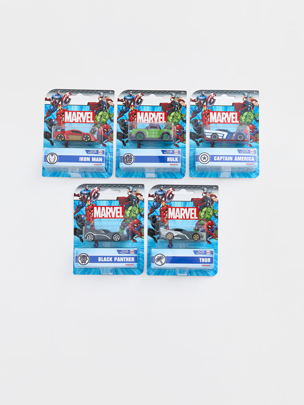 Marvel Baskılı Oyuncak Araba