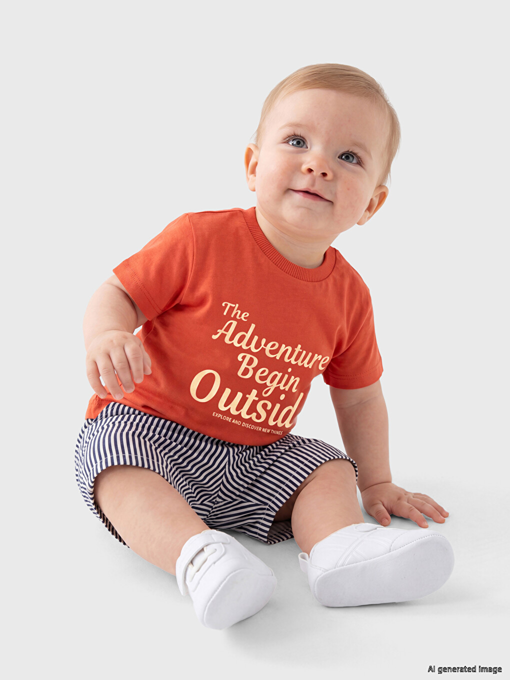 Baby Boys' Twill Set-1
