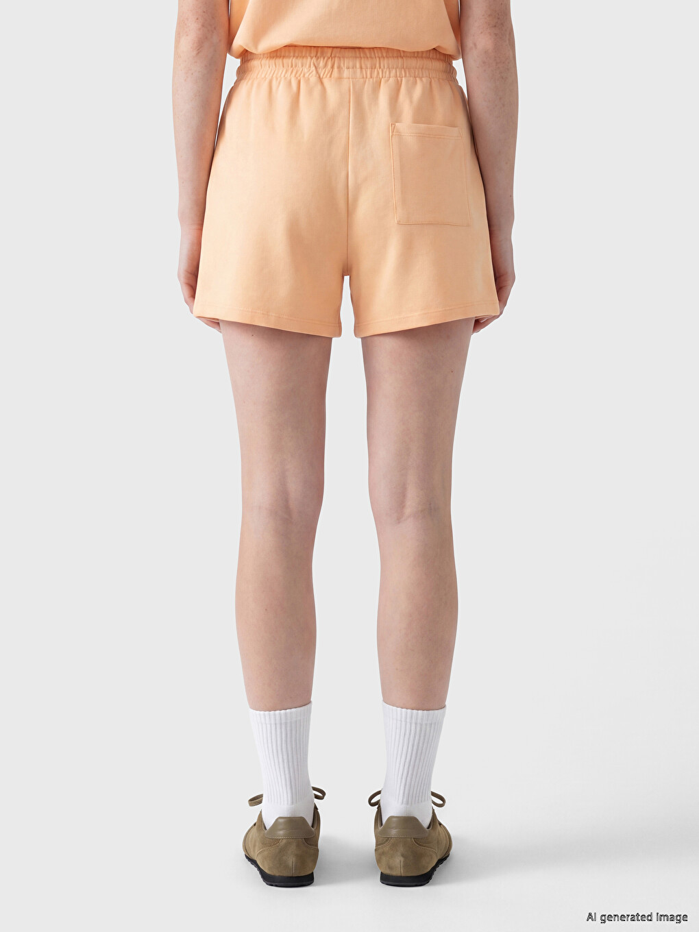 Woman Coral Shorts-3