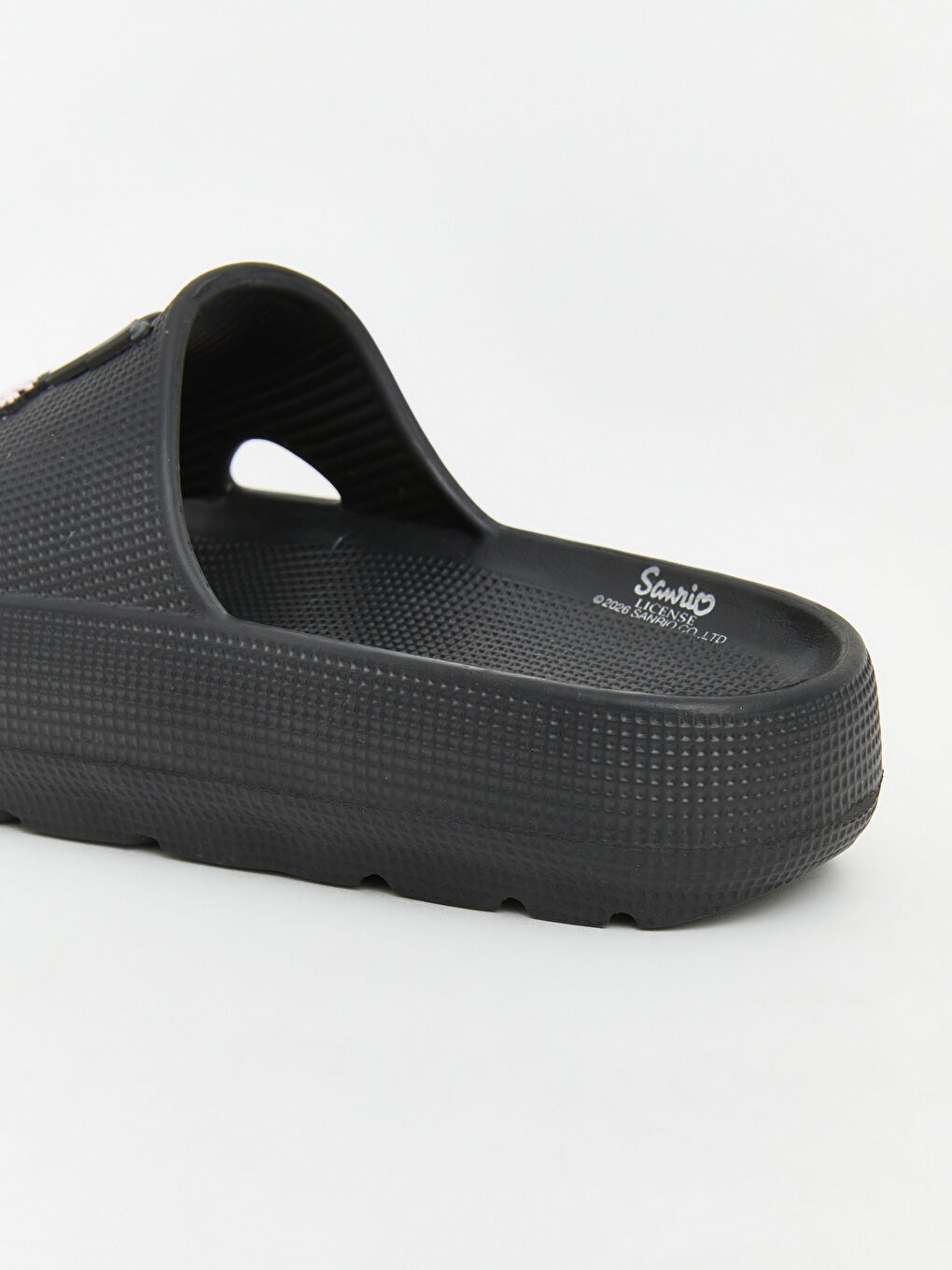 Siyah Kuromi Baskılı Kız Çocuk Terlik-4