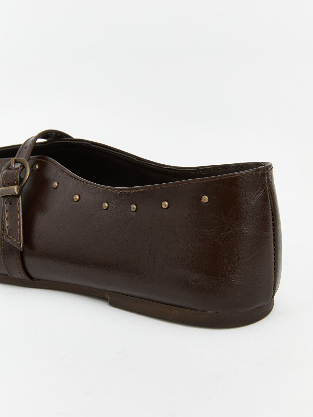 Kahverengi Sivri Burıunlu Kadın Babet-4