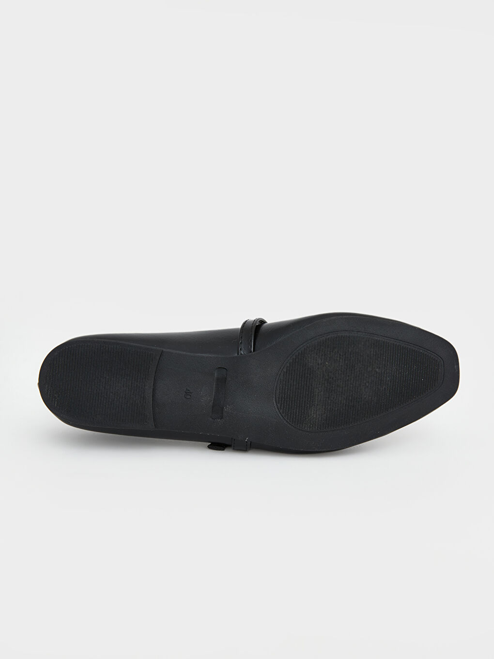 Siyah Sivri Burunlu Kadın Babet-3