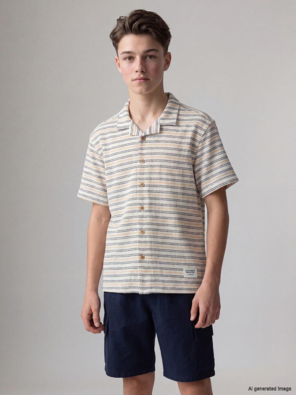 Striped Boys' Shirt