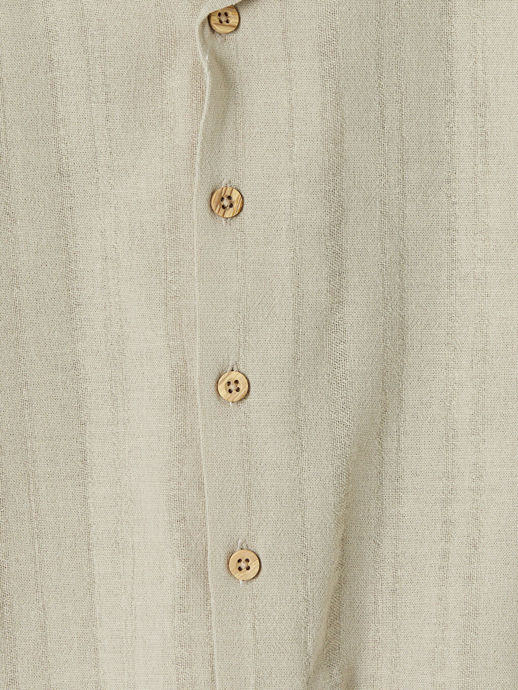 Gri Kısa Kollu Poplin Erkek Çocuk Gömlek-2