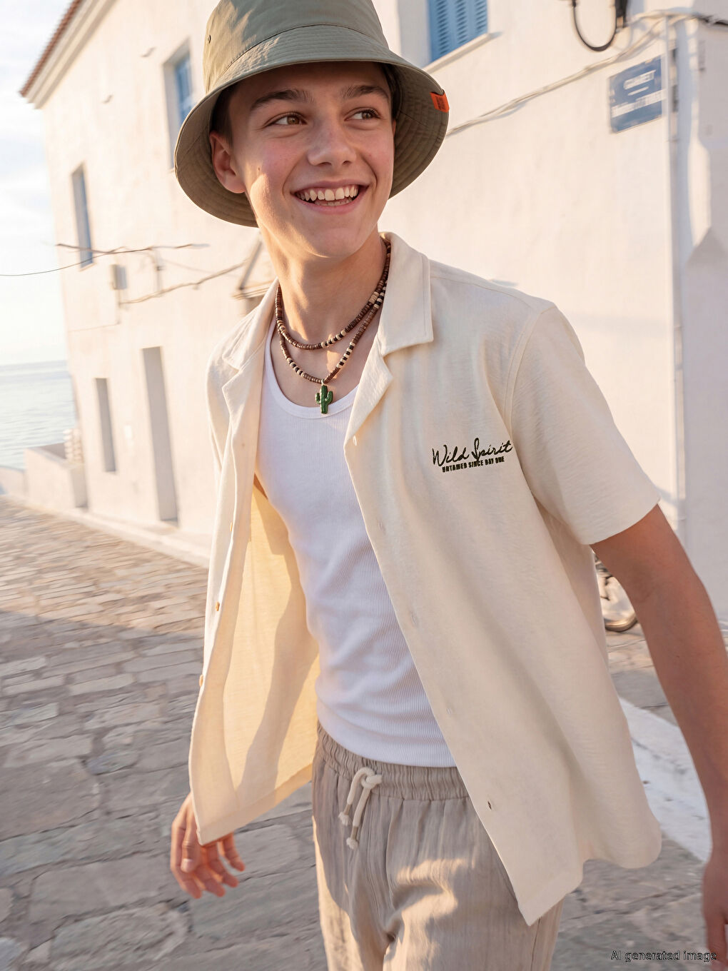 Printed Boys' Shirt