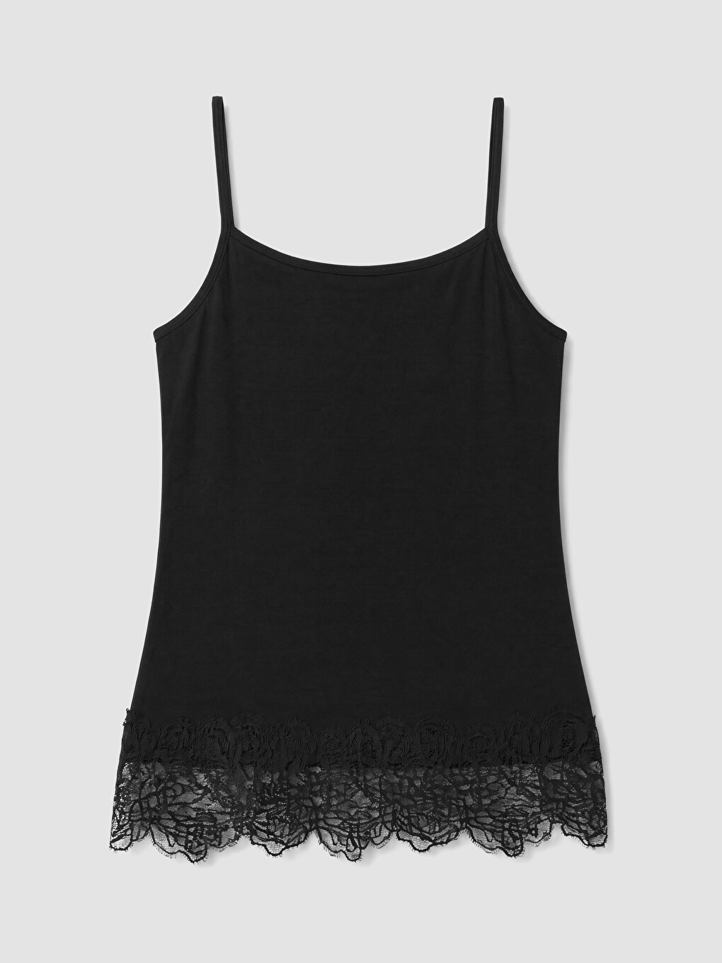 U Neck Strappy Lace Detailed Blouse
