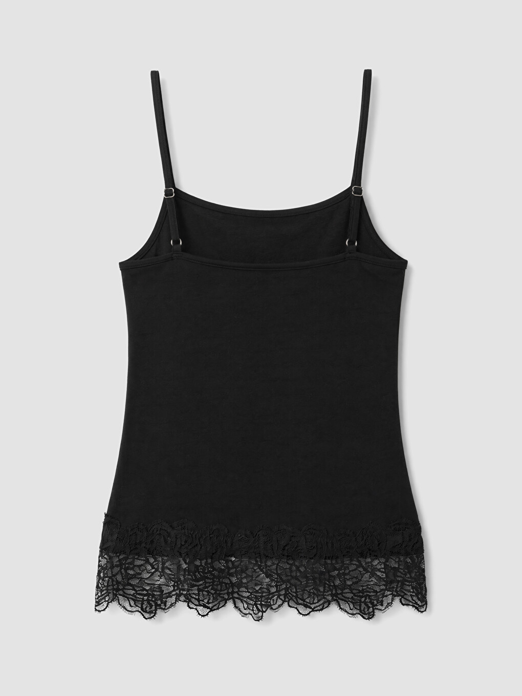 U Neck Strappy Lace Detailed Blouse-3