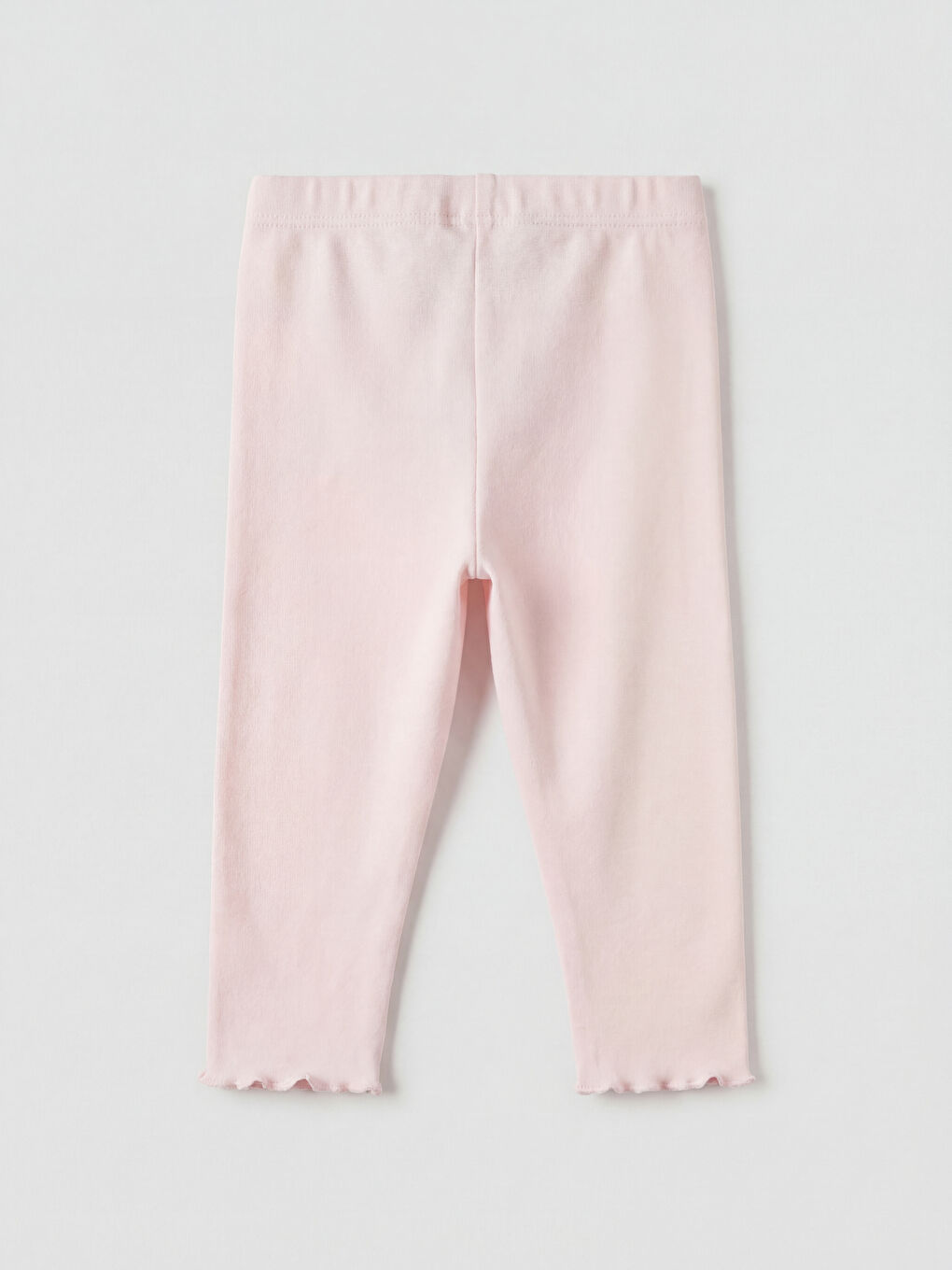 Ekru Çiçekli Kız Bebek Çıtçıtlı Body ve Tayt-5