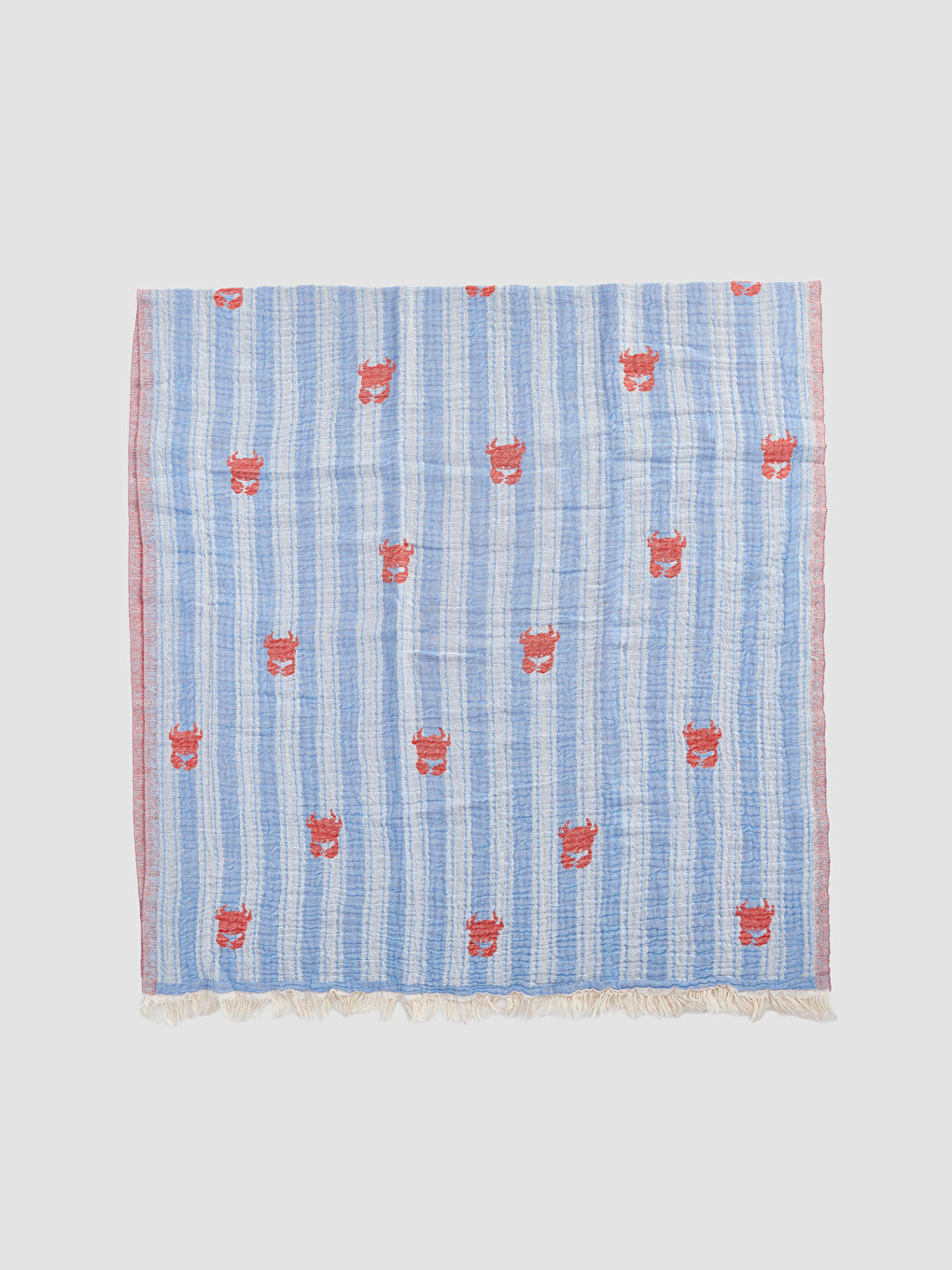 Tasseled Women's Beach Towel 70x150 cm-2