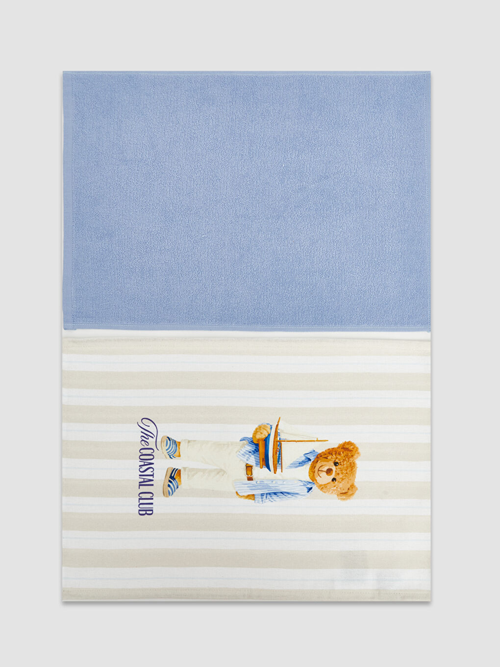 Karışık Ayı Teddy Baskılı Kurulama Bezi 2'li 40x50 cm-1