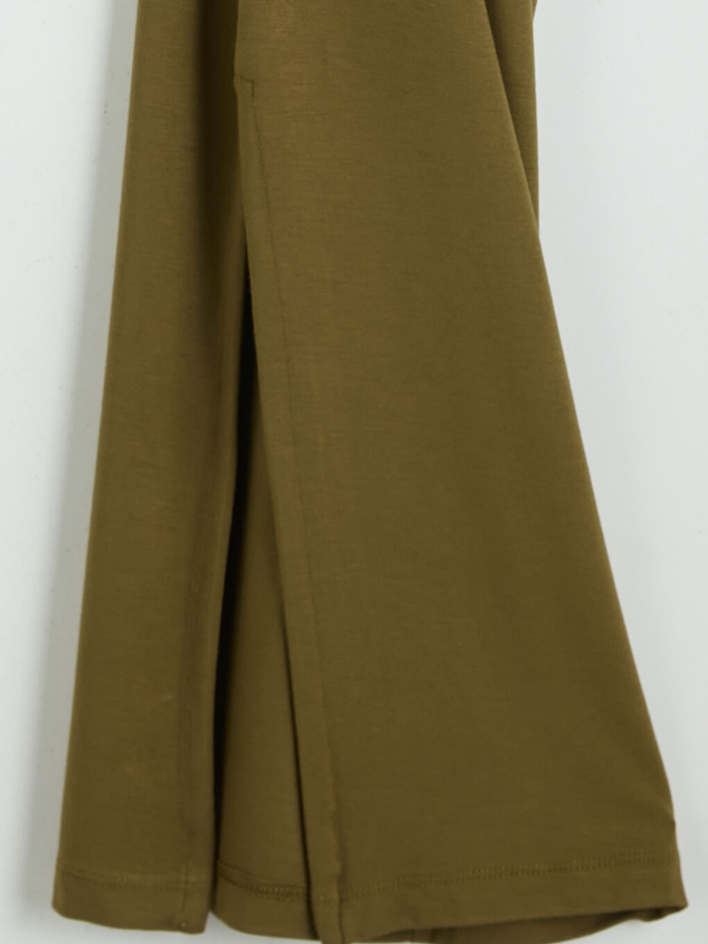 Kahverengi Bisiklet Yaka Kadın Pijama Takım-10