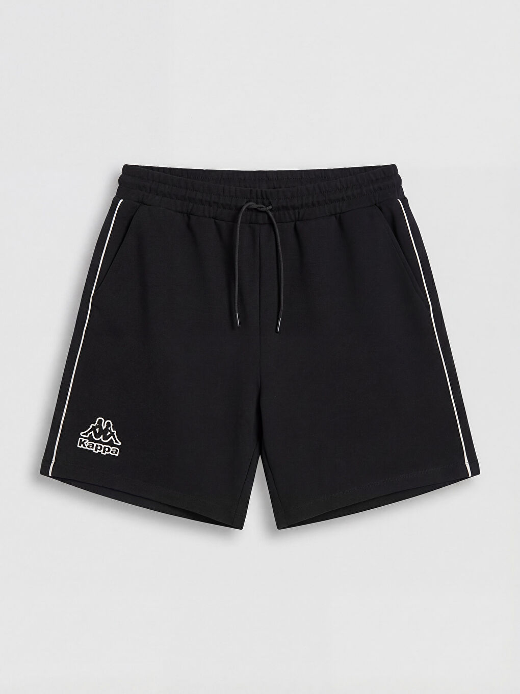 Siyah Loose Fit Erkek Spor Şort