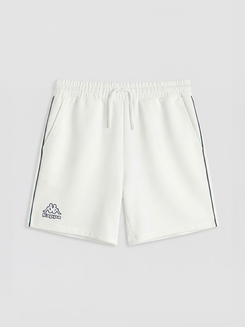 Ekru Loose Fit Erkek Spor Şort